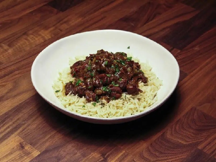 Lamb curry with basmati rice recipe