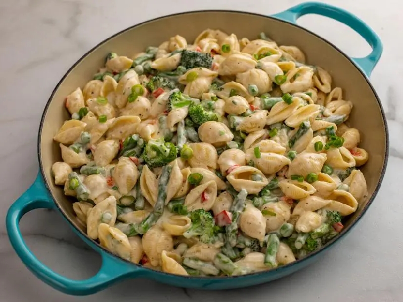 Mac and cheese primavera recipe
