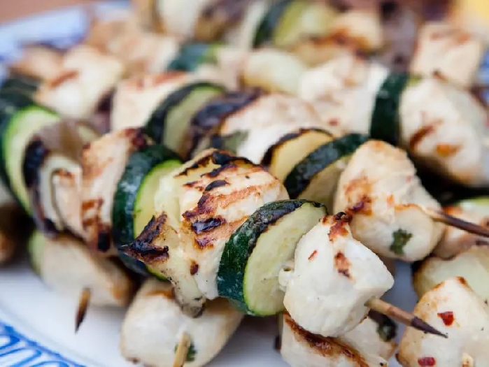 Bbq chicken kabobs with tequila lime cilantro recipe