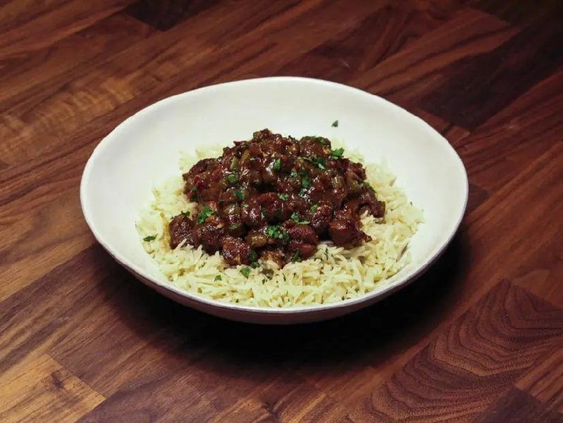 Lamb curry with basmati rice recipe