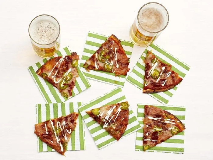 Jalapeno popper tortilla pizzas recipe