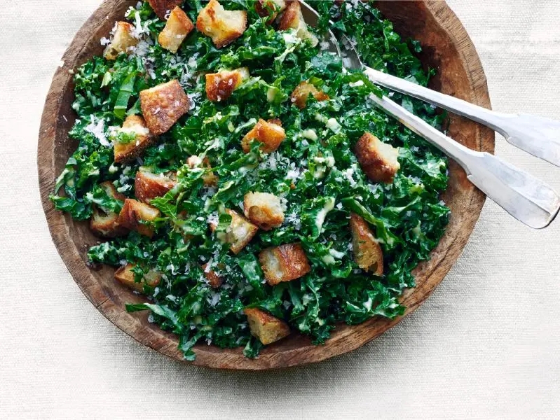 Kale caesar salad recipe