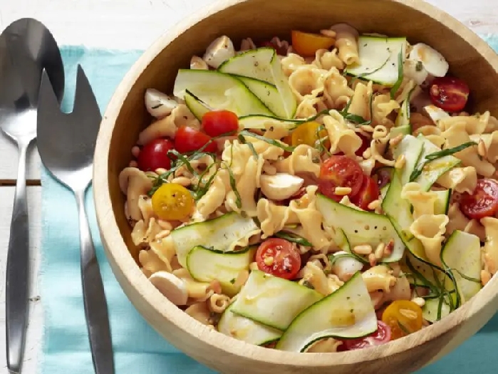 Garden pasta with bocconcini recipe | food network kitchen | food network