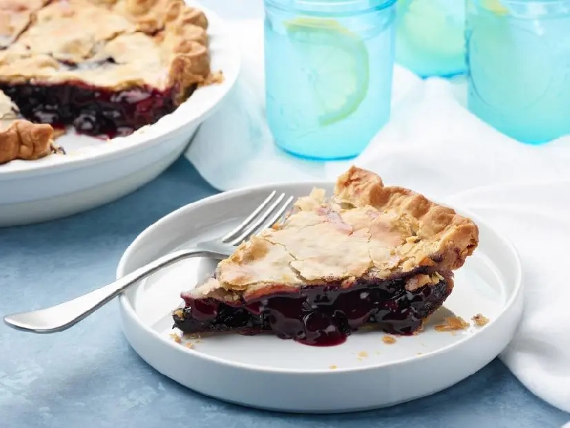 Easy blueberry pie recipe