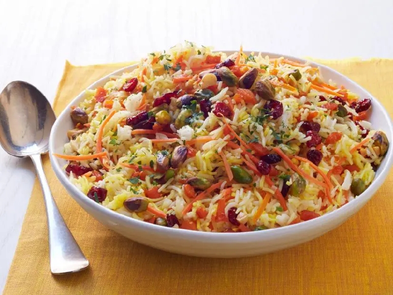 Saffron jewel rice recipe