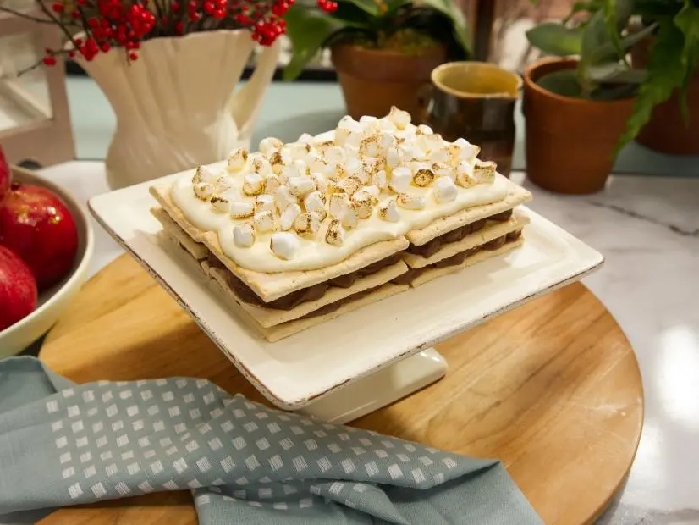 S'mores icebox cake recipe