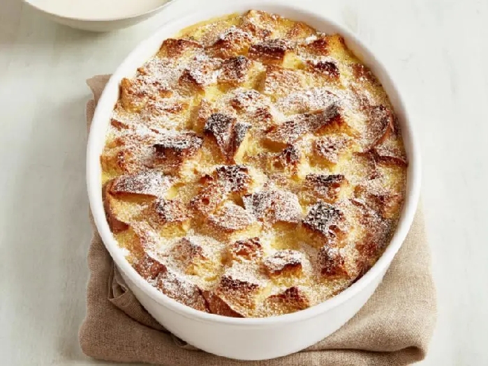 Vanilla brioche bread pudding recipe