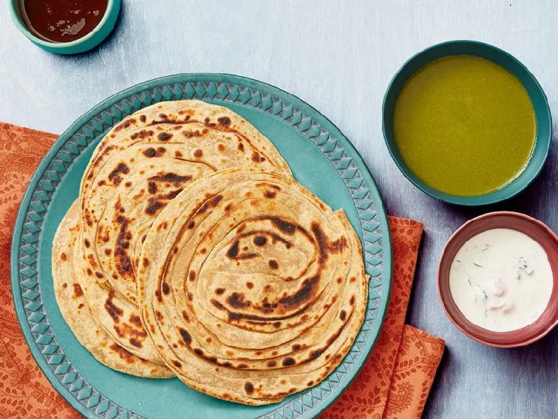 Lachha parathas recipe