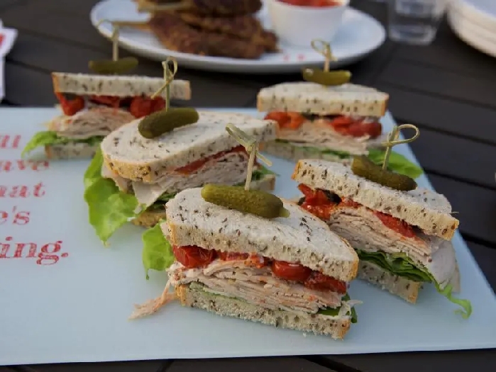 "mind blowing" turkey sandwich recipe