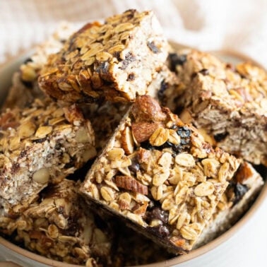 Protein granola bars