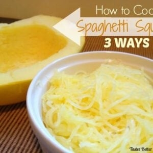 Three easy ways to cook spaghetti squash