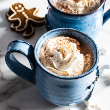 Healthy hot chocolate