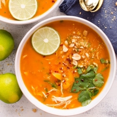 Instant pot thai chicken soup