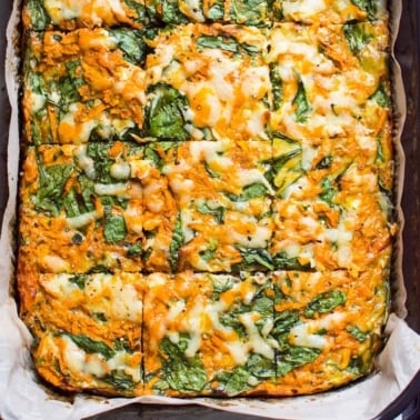 Sweet potato egg breakfast casserole