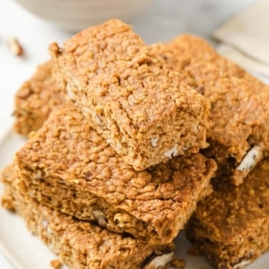 Pumpkin protein bars