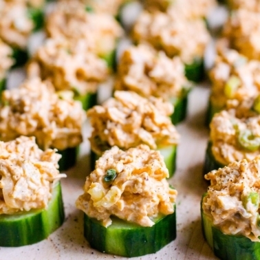 Cucumber appetizers