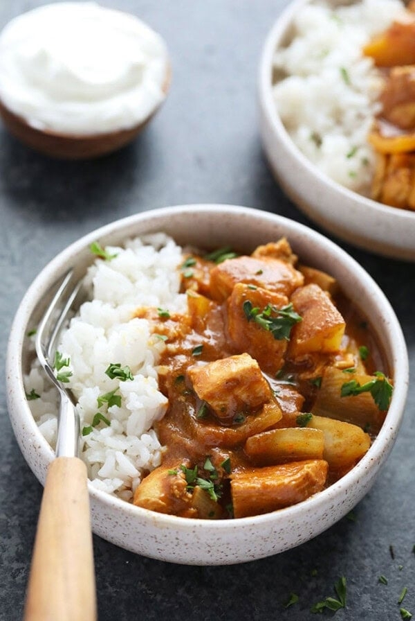 Slow cooker chicken tikka masala