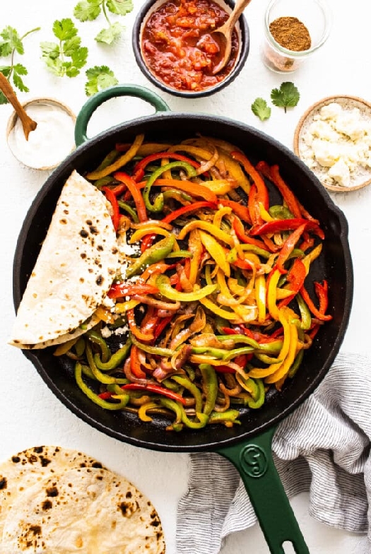 Better than chipotle fajita veggies