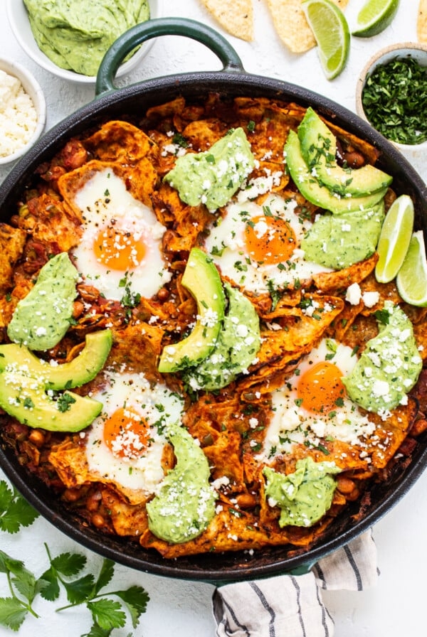 Easy chilaquiles