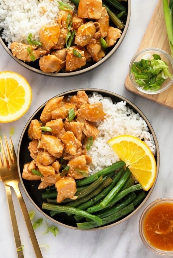 Instant pot orange chicken