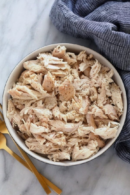 Easiest shredded chicken recipe
