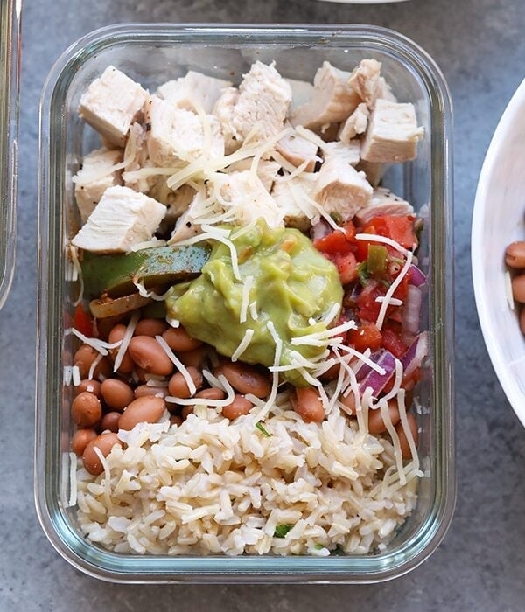 Copycat chipotle chicken burrito bowl recipe