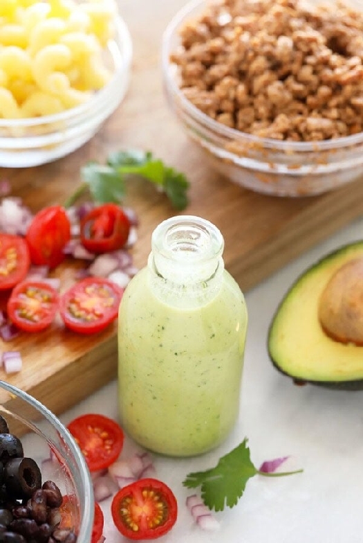 Avocado cilantro lime dressing