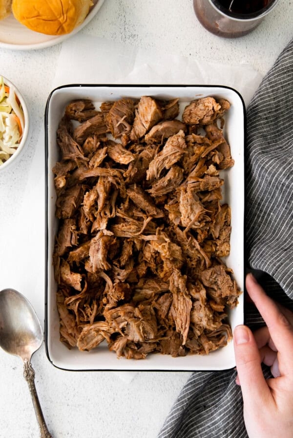 Slow cooker pulled pork