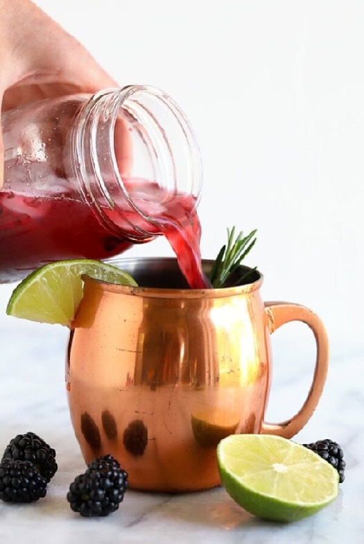 Blackberry moscow mule recipe