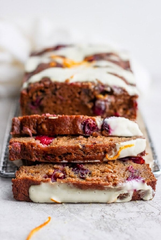 Cranberry orange bread
