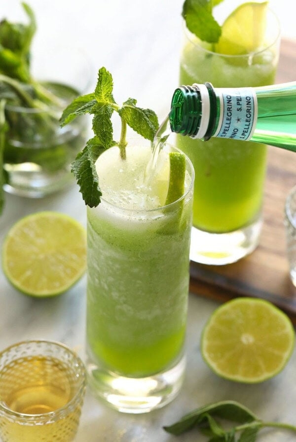 Frozen mojitos