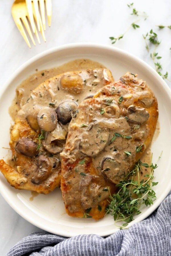 Chicken marsala