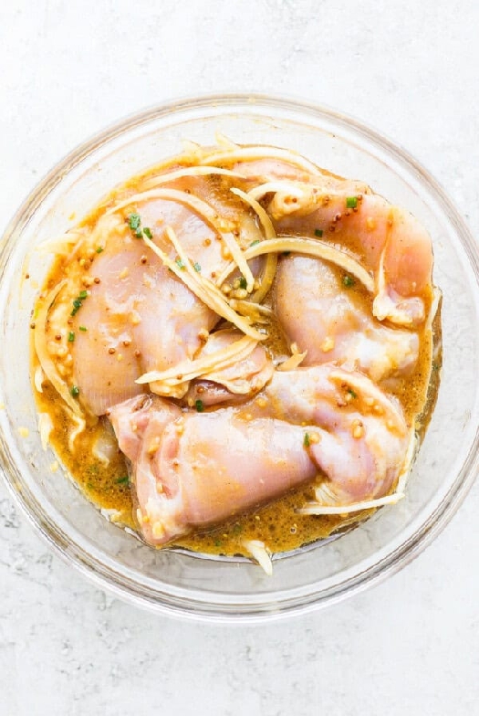 Easy chicken thighs marinade