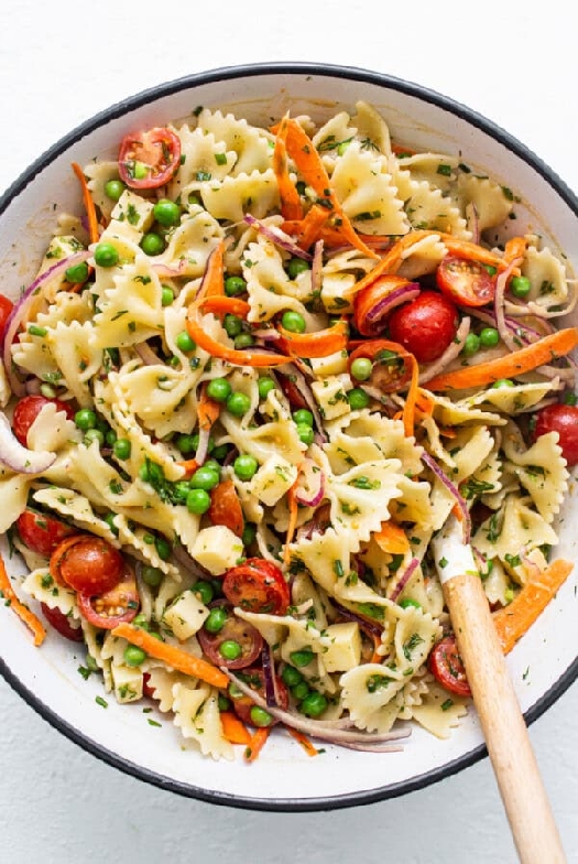 Bow tie pasta salad