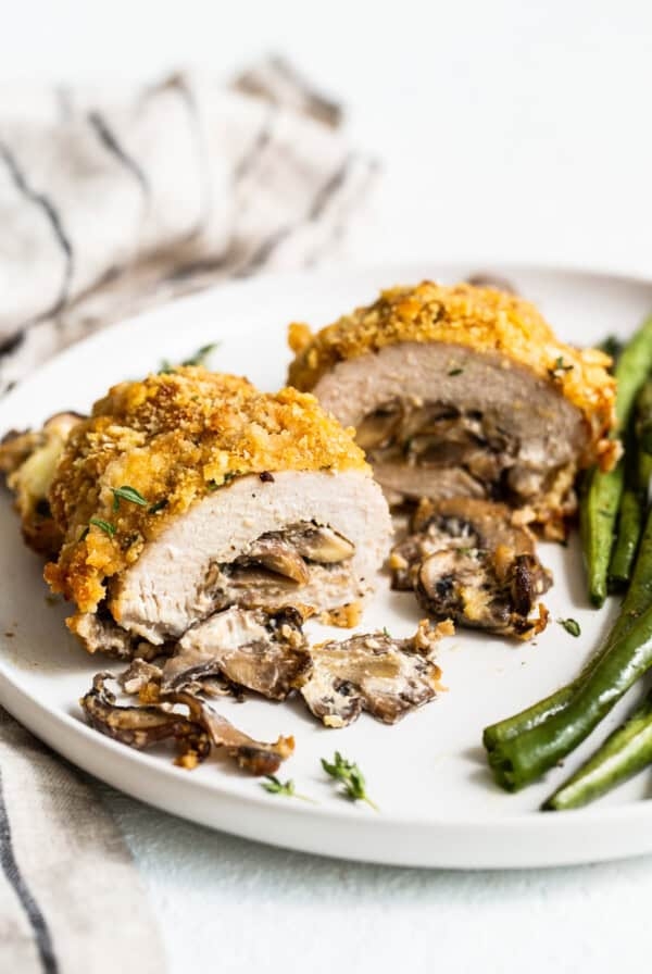 Stuffed pork chops