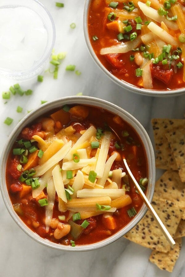 Flavorful vegetarian chili