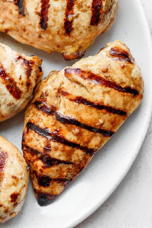 Juicy grilled chicken