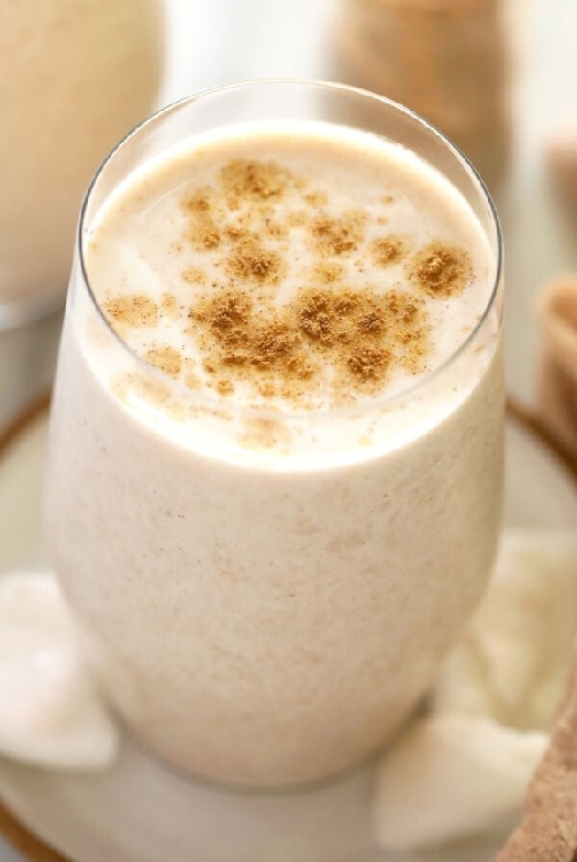 Coconut chai protein shake