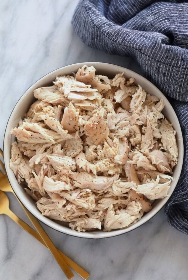 Easiest shredded chicken recipe