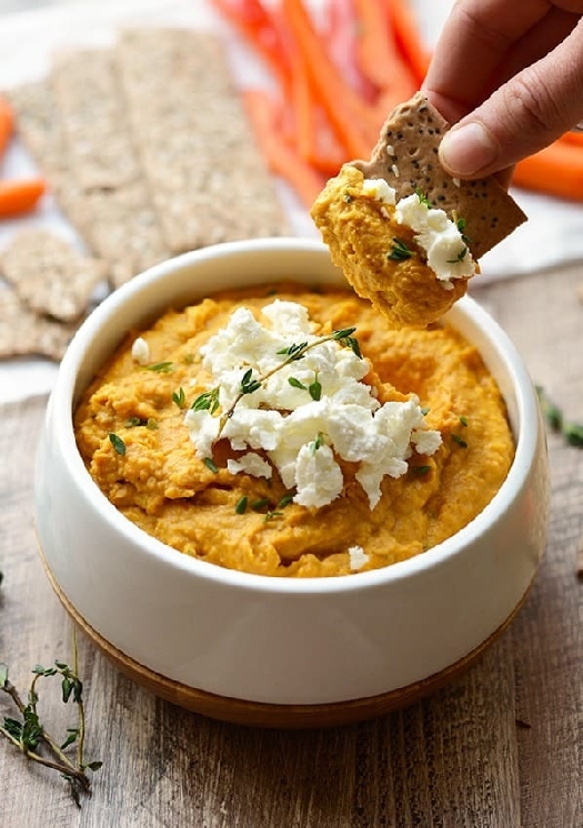 Sweet potato hummus recipe