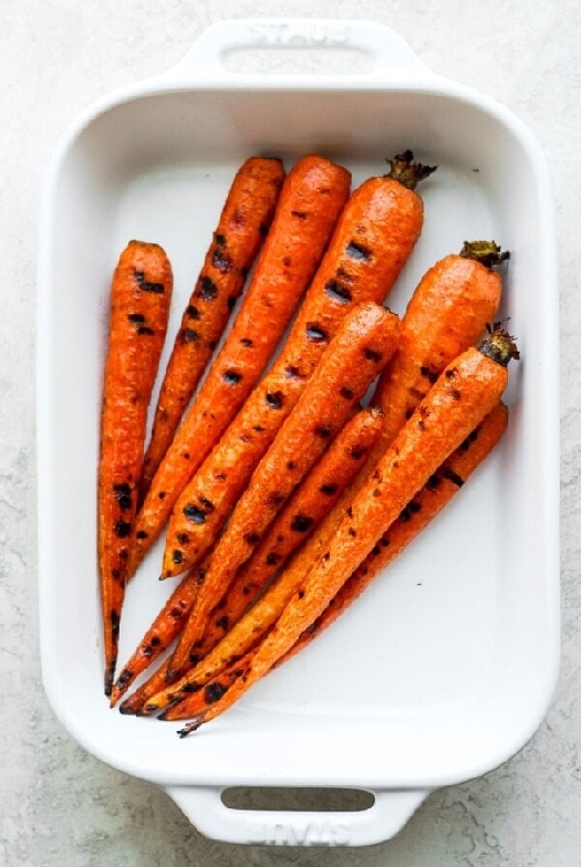 Grilled carrots