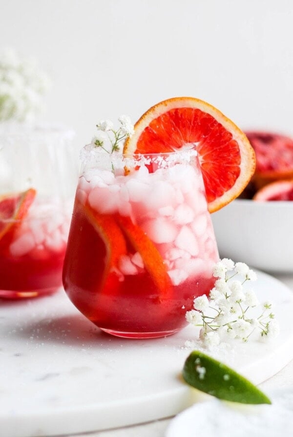 Blood orange margarita