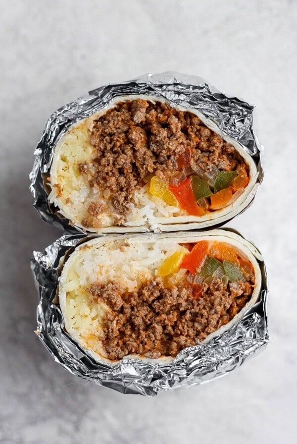 Make ahead freezer burritos