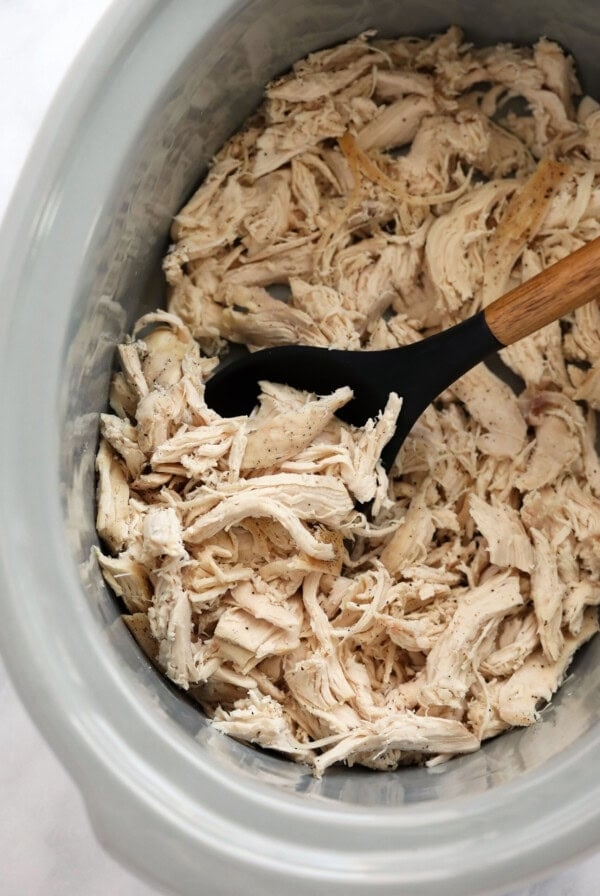 Crockpot shredded chicken