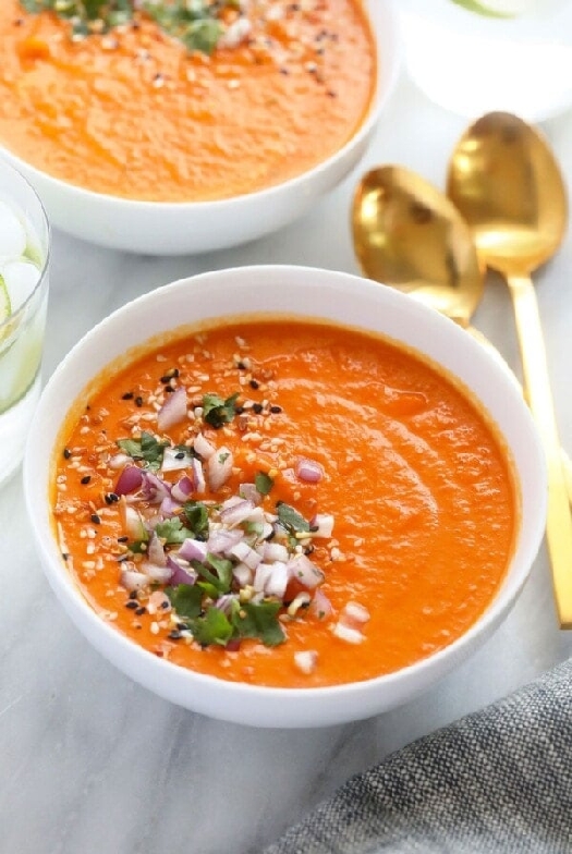 Instant pot sweet potato curry soup