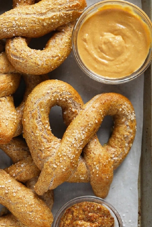 Healthy soft pretzel recipe