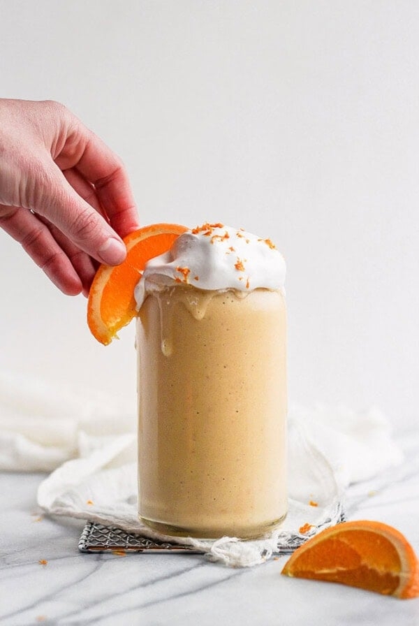Magical orange creamsicle smoothie