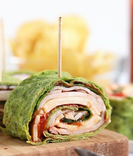 Easy turkey roll ups