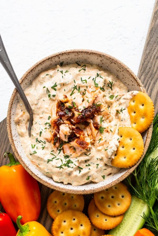 Smoked salmon dip