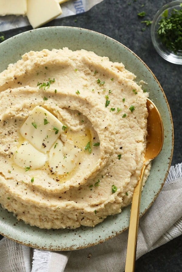 Amazing cauliflower mashed potatoes